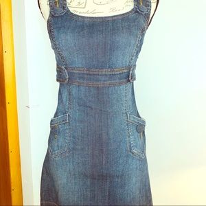 Size Small Refuge Denim Dress Overall Dress